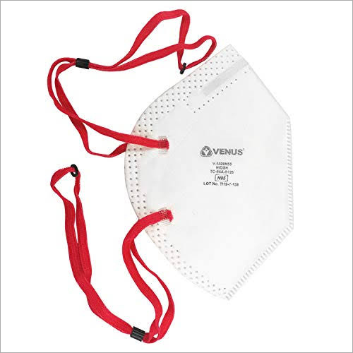 Venus 4400 Face Mask - Standard Size, Unisex Fit, Flexible Loop Design | Effective Protection Against Germs, Dust Particles, and Virus Exposure