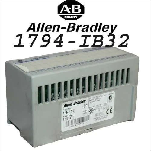 Allen-Bradley 1794-Ib32 Application: 32 Point Input Module