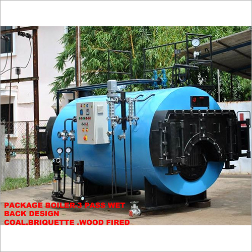 Package Boiler Briquette Fired Pass