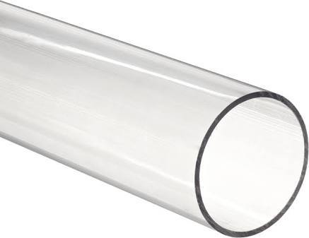 Polycarbonate light diffuser tubes