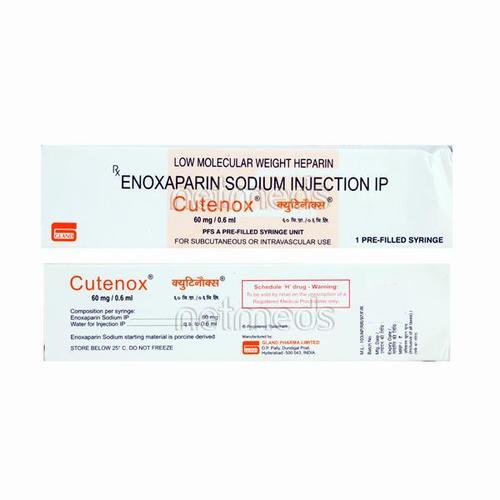 Cutenox 60mg Enoxaparin Sodium Injection