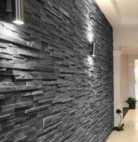 Black Slate Stone Wall Cladding