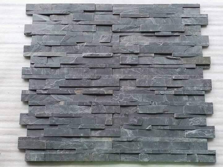 Black Slate Stone Wall Cladding