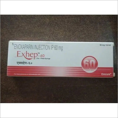 Exhep 60 Enoxaparin Injection Ingredients: Bupivacaine