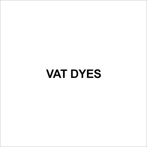 Vat Dyes