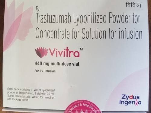 Vivitra 440Mg Trastuzumab Injection Ingredients: Bupivacaine