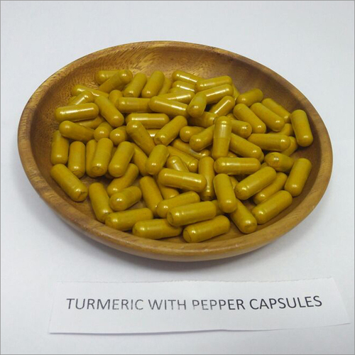 Organic Turmeric with Pepper Capsules