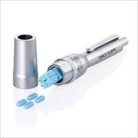 Hijama Pen Lancet Pen Blood Lancet Pen Painless Sterile - Metal, Manual Operation | Adjust Depth, Easy Clean, Precise Positioning, Suitable For Human And Animal