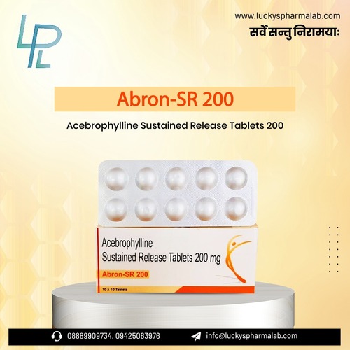 Acebrophylline Sr 200 Tablet General Medicines