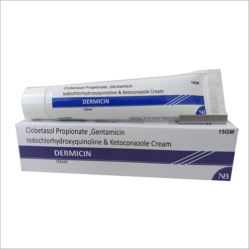 15 Gm Clobetasol Propionate Gentamicin Iodochlorhydroxyquinoline And Ketoconazole Cream