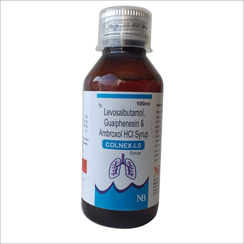 100 ml Levosalbutamol Guaiphenesin And Ambroxol HCL Syrup