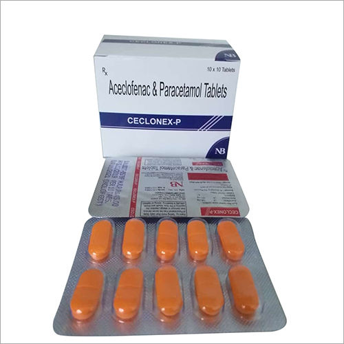 Aceclofenac And Paracetamol Tablets