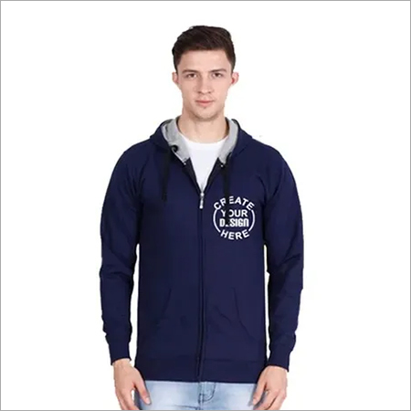 Full Zip Hooded Sweatshirt By LOGOSOUK MERCES PRIVATE LIMITED