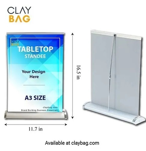 Tabletop Display Standee A3 Application: Outdoor
