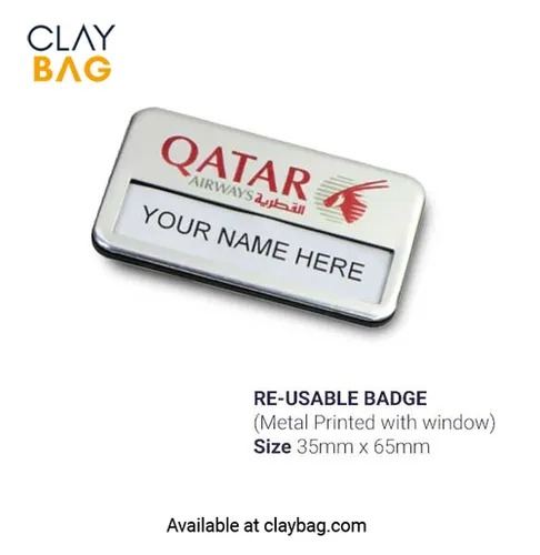 Reusable Name Badge By LOGOSOUK MERCES PRIVATE LIMITED