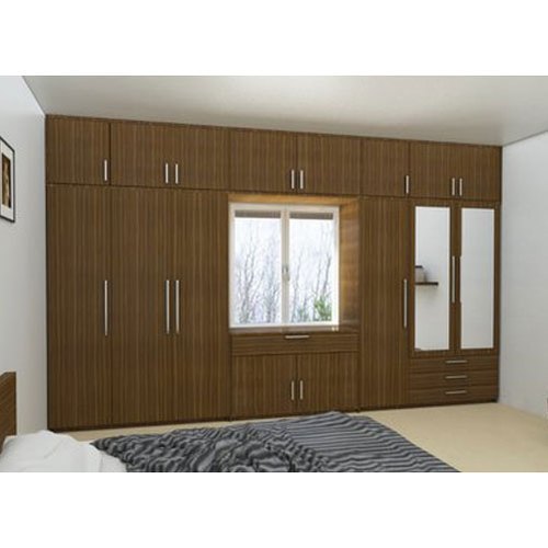 Modern Hinged Plywood Bedroom Wardrobe