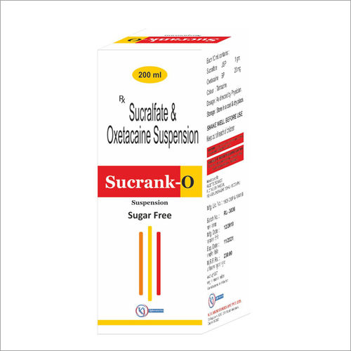 Sucrank-o Suspension General Medicines