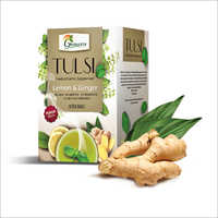Organic Tulsi Lemon Ginger Infusion