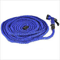 15m Expandable Hose Pipe - Plastic Material, 15m Length, Blue Color | Self-draining, Non-twisting, Non-kinking, Expands 3x Under Water Pressure