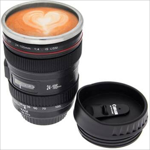 Camera Lens Shaped Coffee Mug