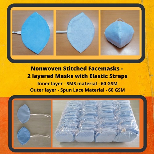 Non Woven Face Mask With Elastic Strap
