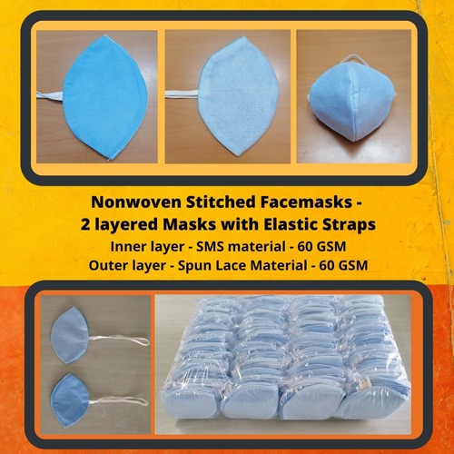 Non Woven Face mask with elastic strap