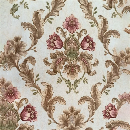 Pvc Floral Wallpaper