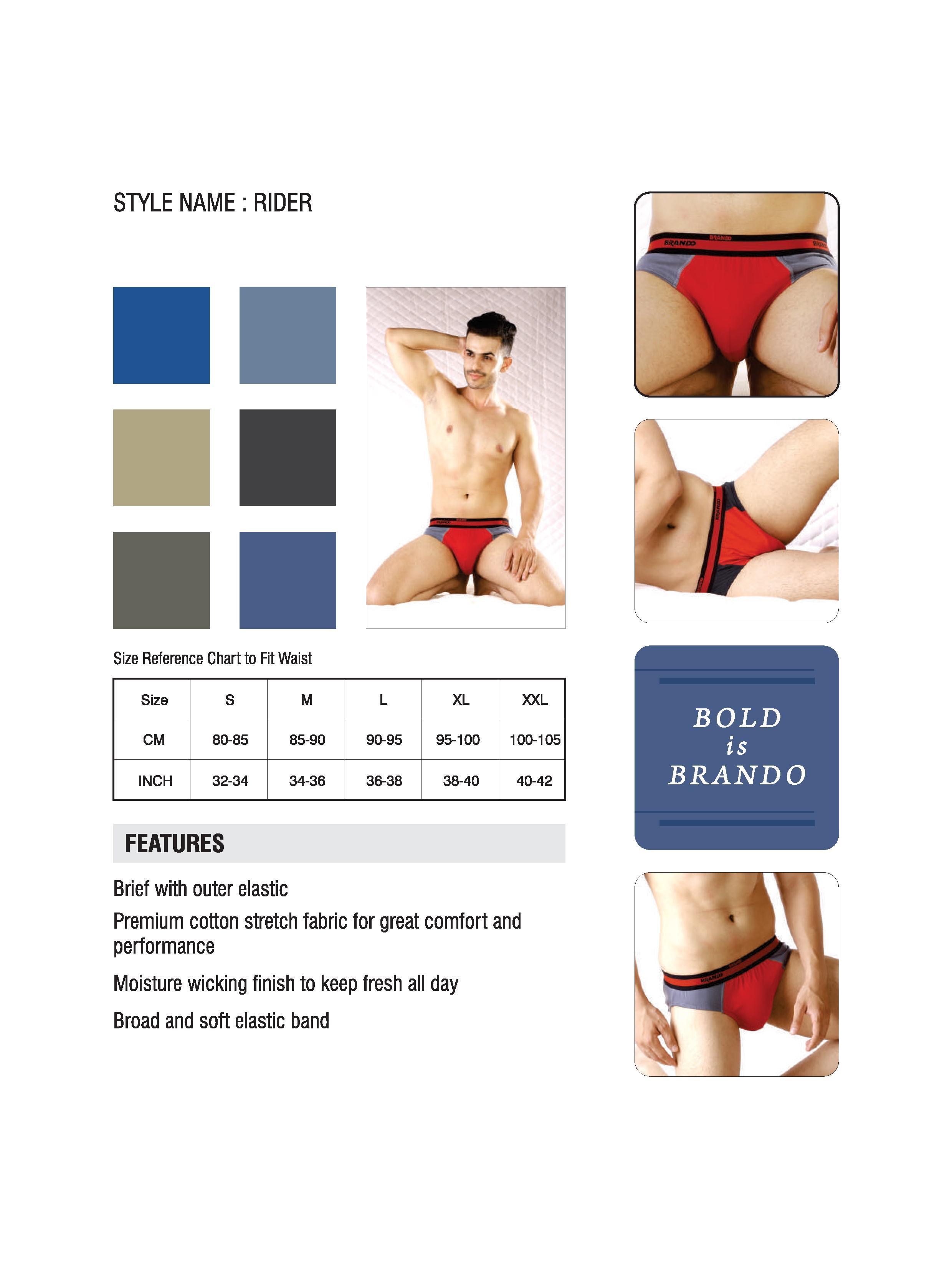 MENS INNER - RIDER