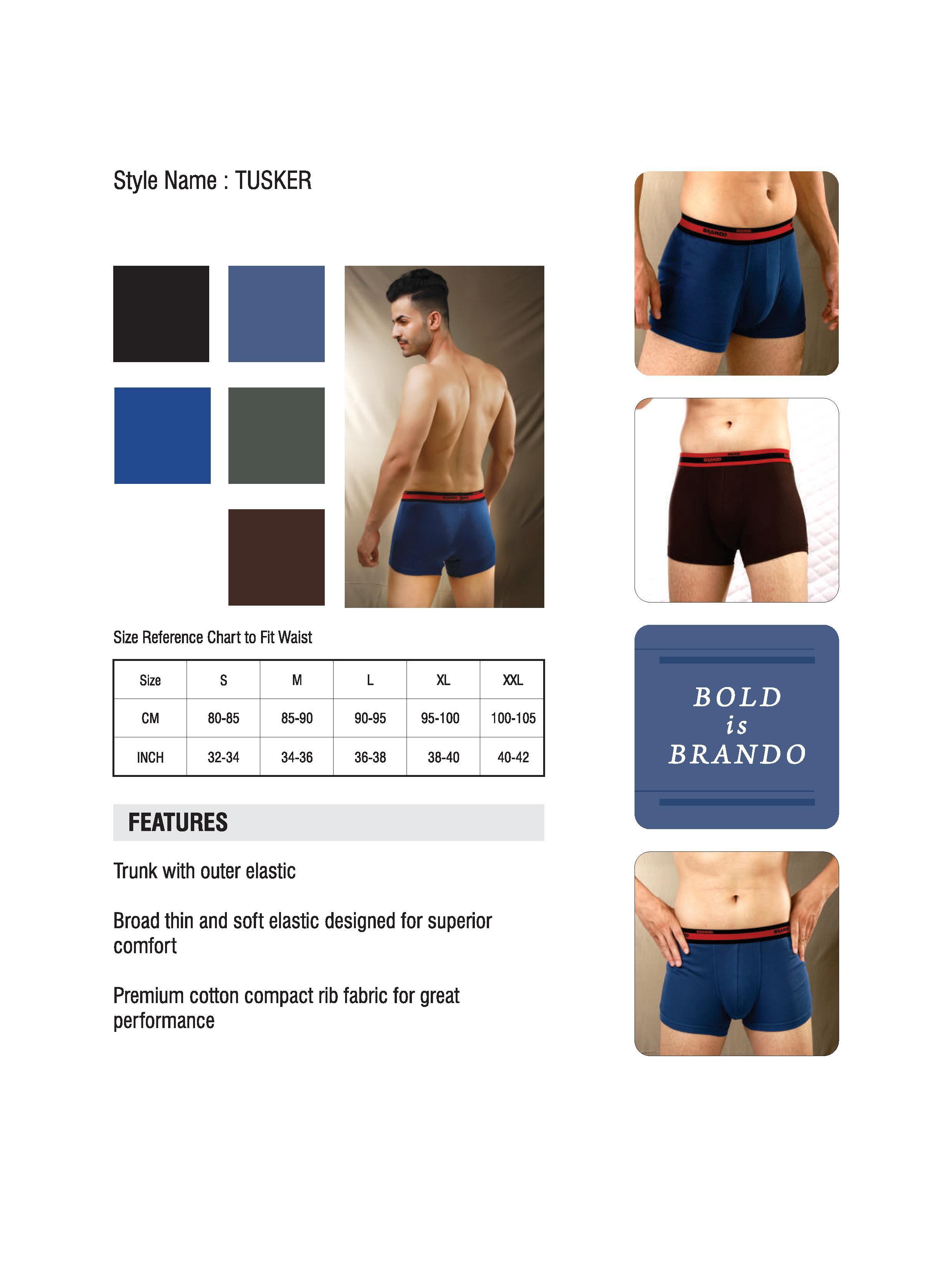 MENS INNER - TUSKER
