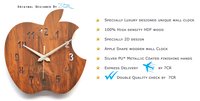 Apple Shape Wall Clock