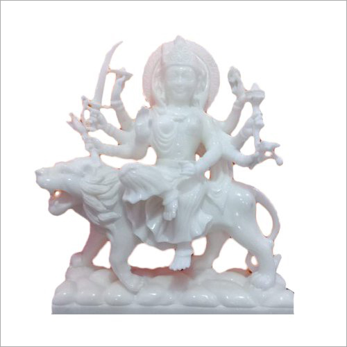 White Marble Durga Mata Statue Weight: 50-60 Kilograms (Kg)
