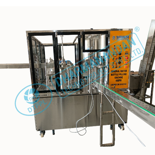 Bottle Rinsing Filling And Capping Machine