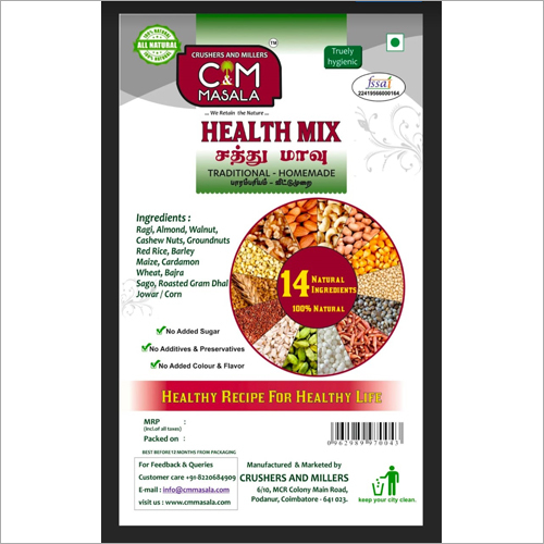 Health Mix Powder By C & M MASALA