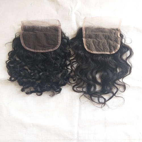 Raw Unprocessed Wavy transparent Lace Closure