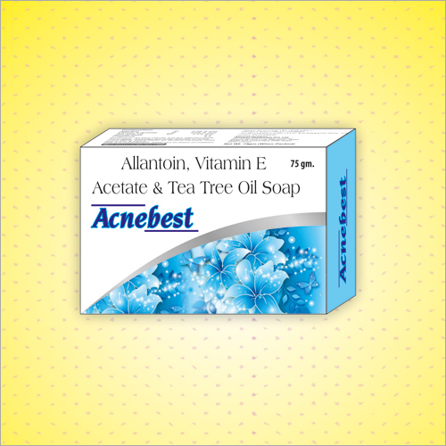 75 Gm Allantoin Vitamin E Acetate And Tea Tree Oil Soap