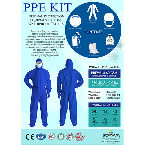 Tafetta PPE Kit 60GSM