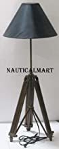 Black Nauticalmart Royal Nautical Antique Finish Designer Collectible Metal Tripod Floor Lamp Stand