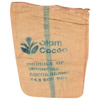 Green Line Cocoa Jute Bag