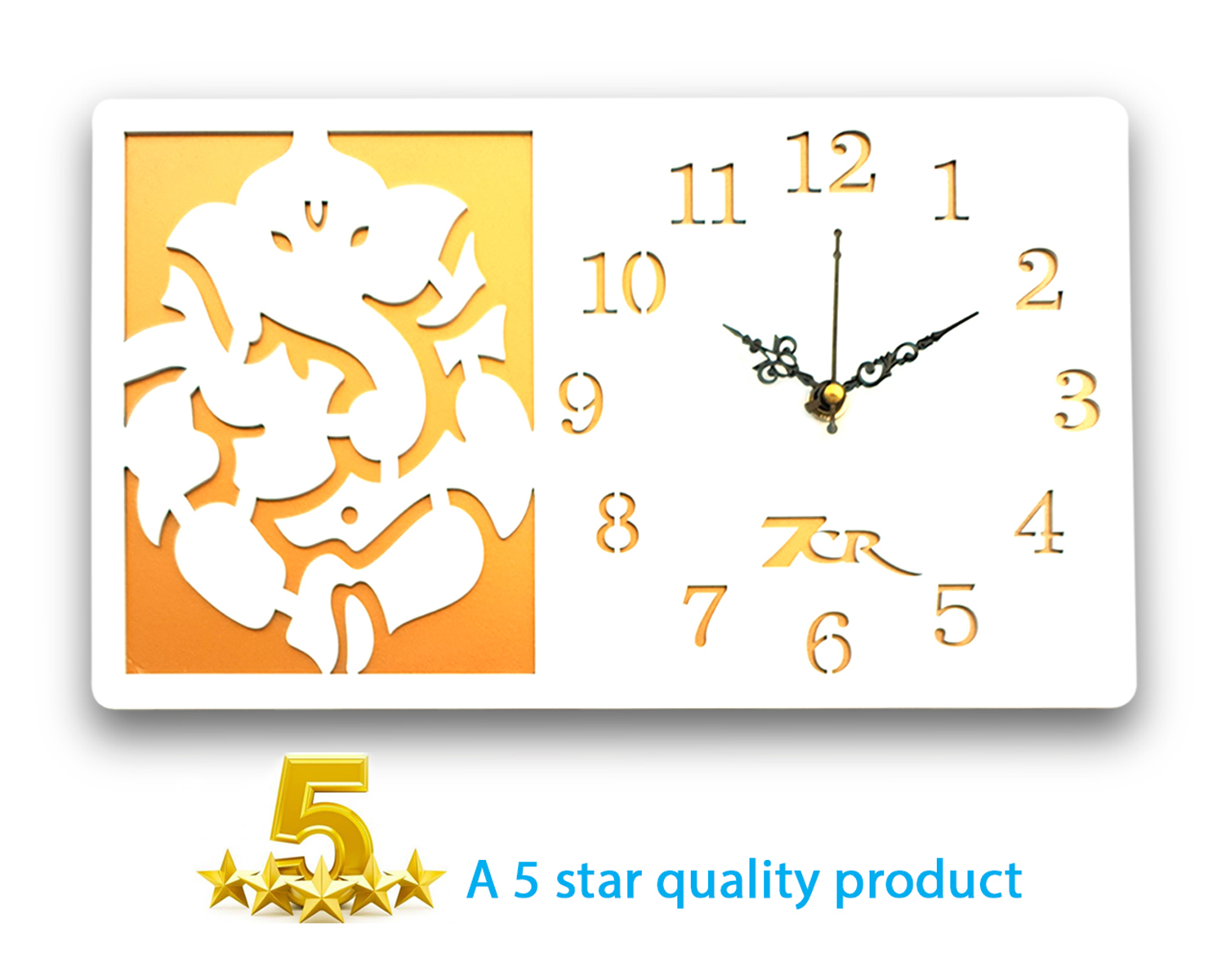 Lord Ganesha Wall Clock