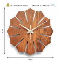 Flower Shape Wall Clock