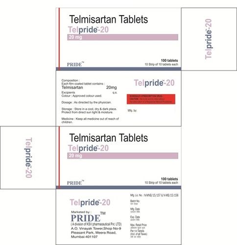 Telpride 20mg (Telmisartan)