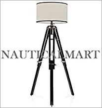 Black Hubble Tripod Floor Lamp Attractive For Living Room Decor