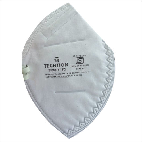 Techtion Number of Layers: 4 Spiro FFP2 Disposable Facemask at Rs