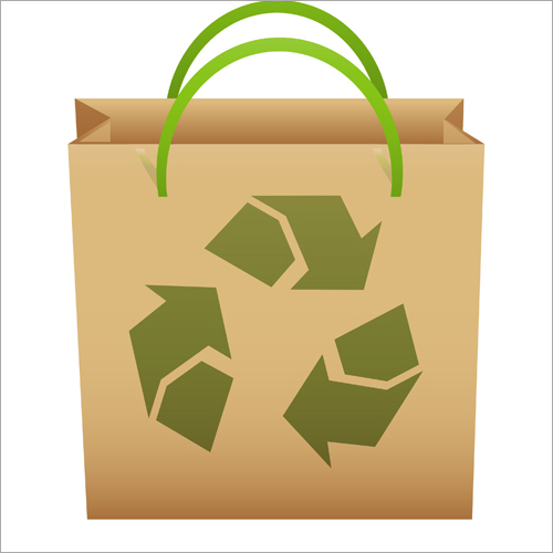 Brown Recycle Paper Bag
