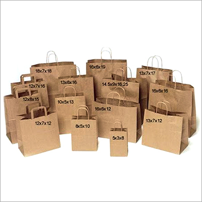 Brown Paper Plain Bag