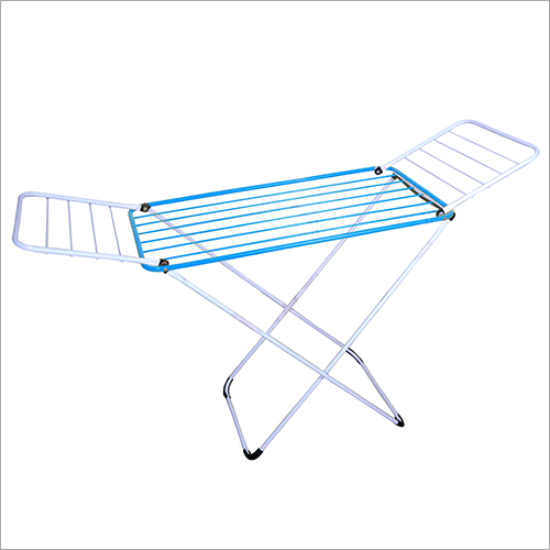 Cloth Drying Stand - Mild Steel, Standard Size, Multicolor | Foldable Design, Lightweight at 4.45 kg, Ideal for Indian Attire and Household Use