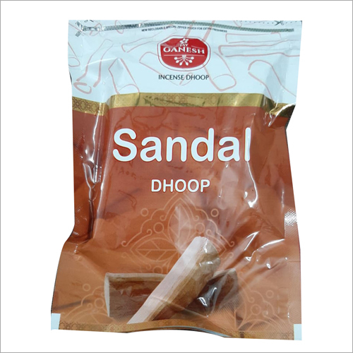 Sandal Dhoop - Eco-Friendly, Long Lasting Fragrance | Anti-Odour, Aromatic, Creates Positive Vibes, 40 Minutes Burning Time