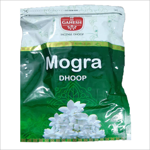 Mogra Dhoop - 100% Natural, Up to 40 Minutes Burning Time | Eco-Friendly, Aromatic Fragrance, Ideal for Rituals and Anti-Odour Use