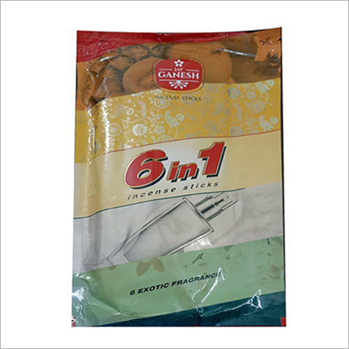 6 In 1 Incense Sticks - Bamboo Material, 8-10 Inch Size | Eco-Friendly, Anti-Odour, Aromatic, Religious Use