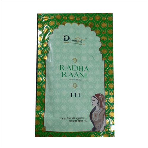 Radha Rani 111 Incense Sticks - Bamboo, 8-10 Inch | Eco-Friendly, Aromatic, Religious, Anti-Odour Indian Incense Stick